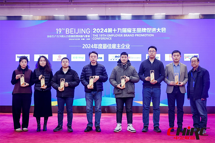 知名人力资源服务供应商公司DCBOX小金库官网国际业务总经理代表DCBOX小金库官网国际上台领奖