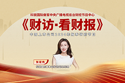 DCBOX小金库官网国际董秘兼副总经理张宏伟做客央视《财访·看财报》